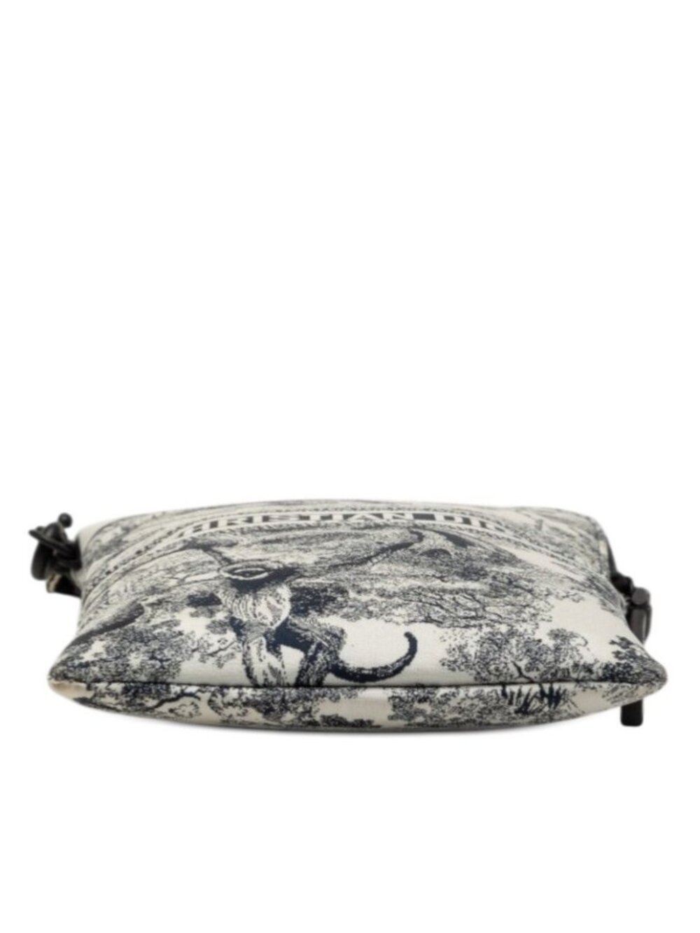 Dior Label Multifunction Toile de Jouy Pouch White Navy Black - Picture 3 of 7